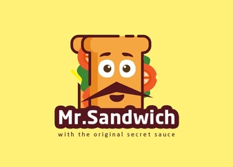 sandwich-food logo design-icreativesol