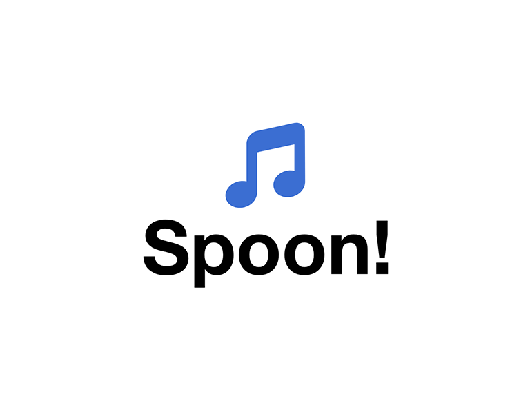 spoon - music logo design - icreativesol